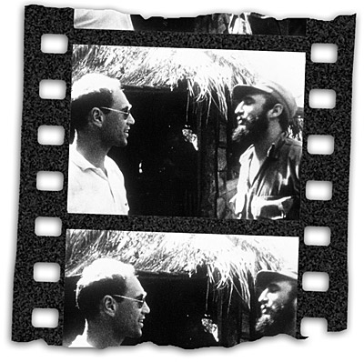 Eric Durshmied and Fidel Castro